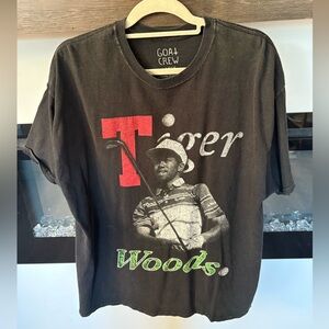 Tiger Woods Black Graphic T-Shirt